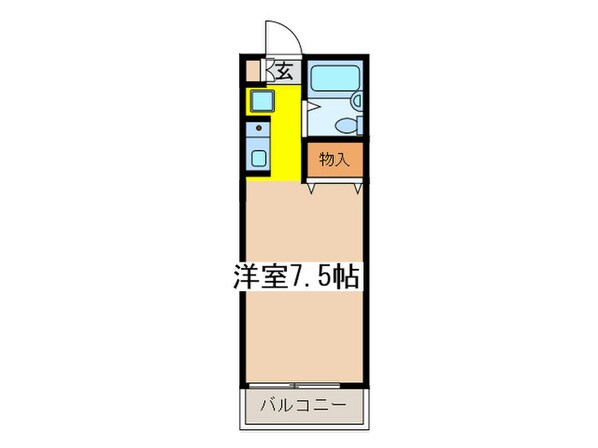 ホワイトキャッスルの物件間取画像